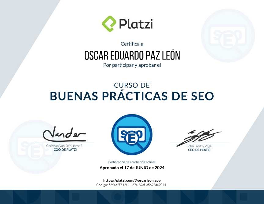 Certificación Frontend Developer