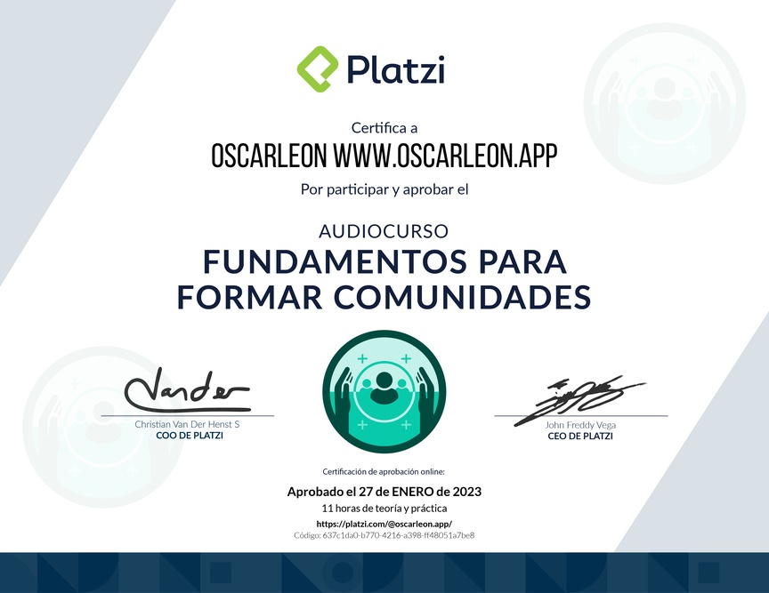 Audiocurso Fundamentos para Formar Comunidades