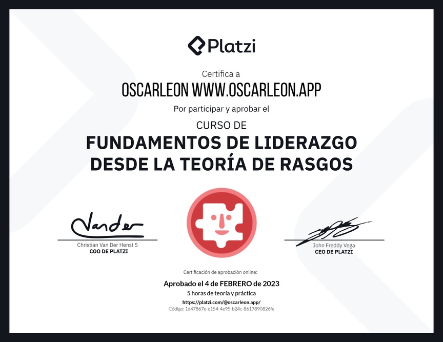 Curso de Fundamentos de Liderazgo: Reconoce las Características de un Líder