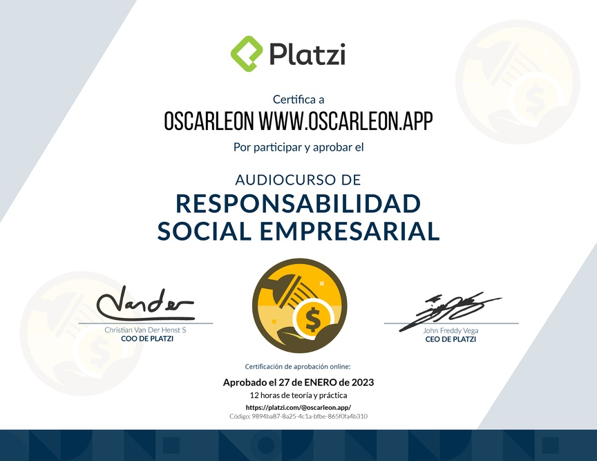 Audiocurso de Responsabilidad Social Empresarial