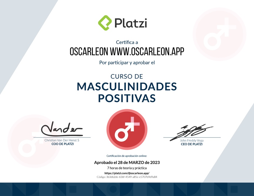 Curso de Masculinidades Positivas