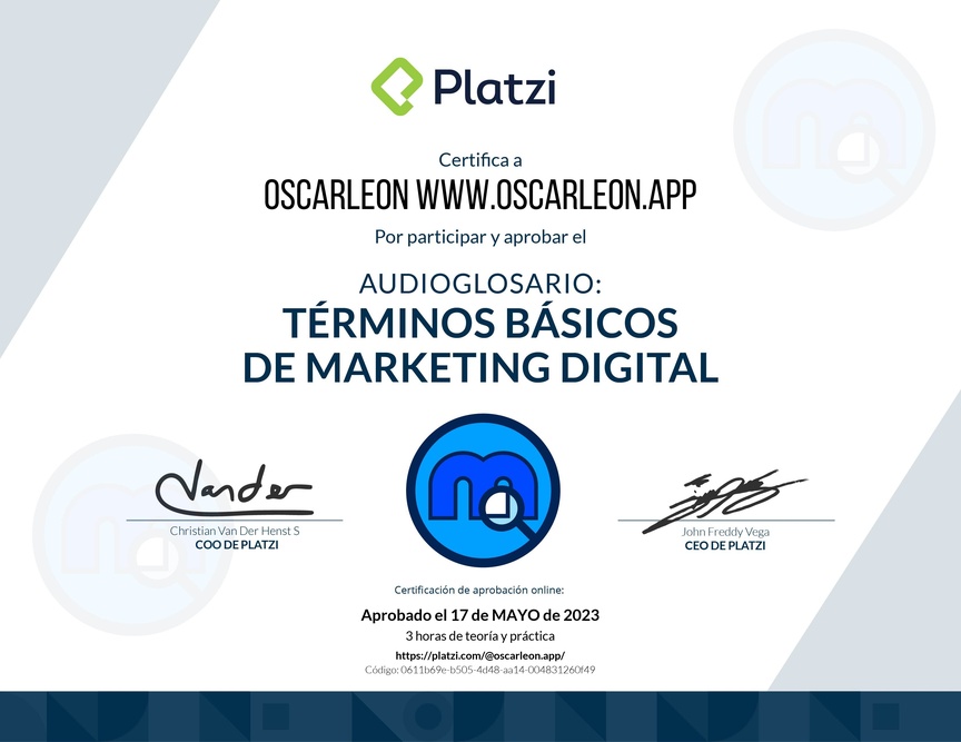 Audioglosario Términos Básicos de Marketing Digital