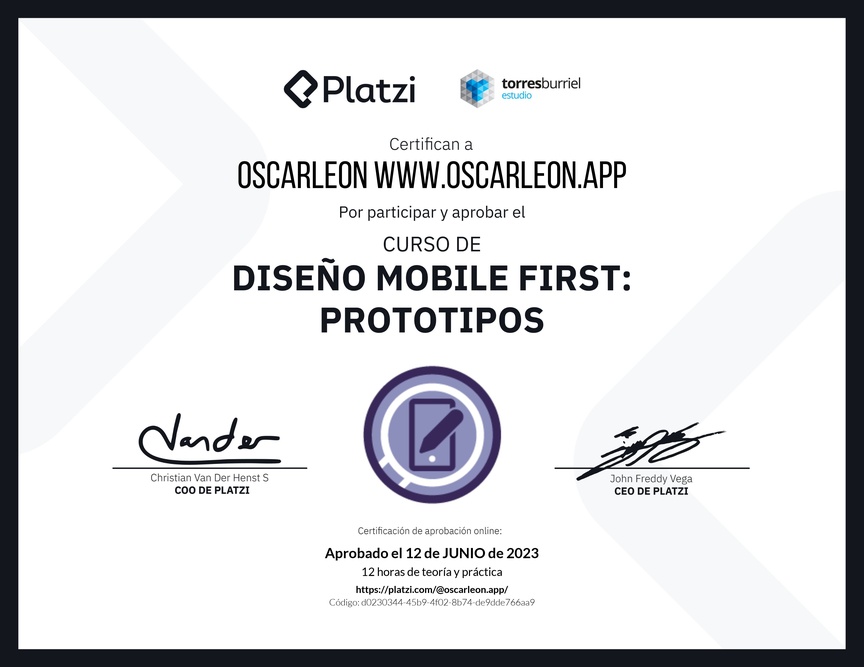 Curso de Diseño Mobile First: Prototipos