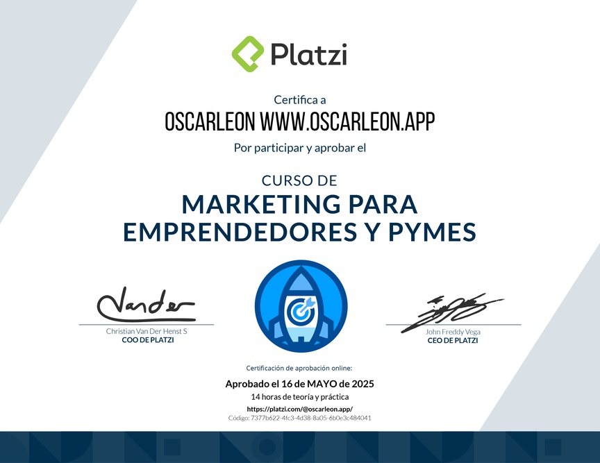 Curso de Marketing para Emprendedores y PyMes