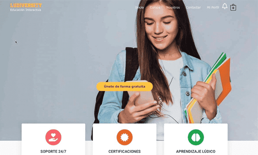 Plataforma Educativa Ludiversity