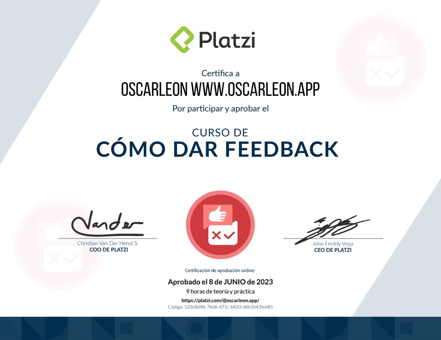 Cómo Dar Feedback