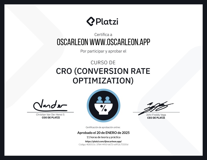 CRO (Optimización de Conversiones)