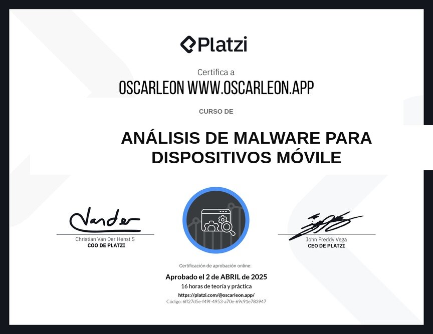 Análisis de Malware para Dispositivos Móvile