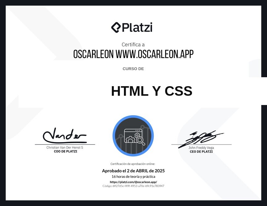 HTML y CSS