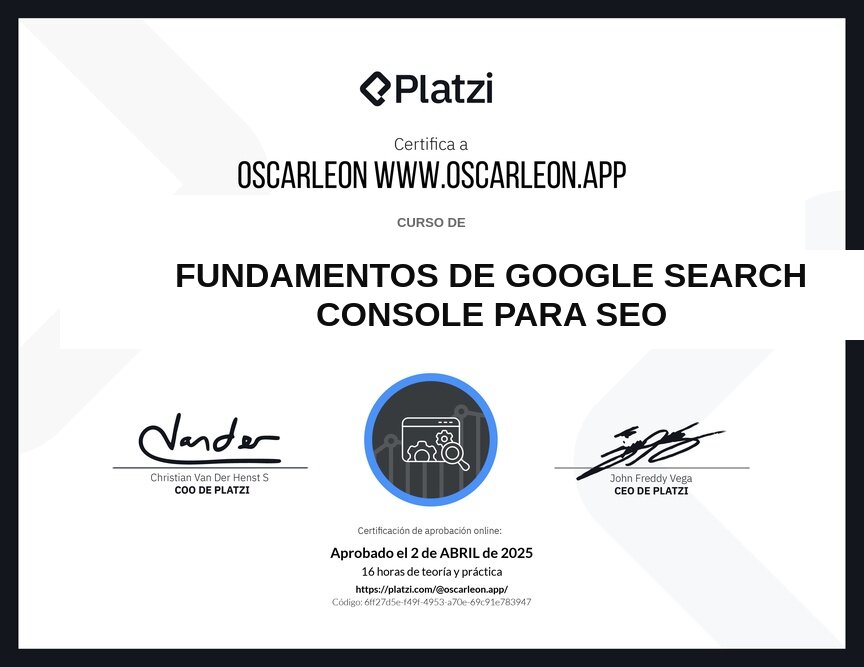 Fundamentos de Google Search Console para SEO