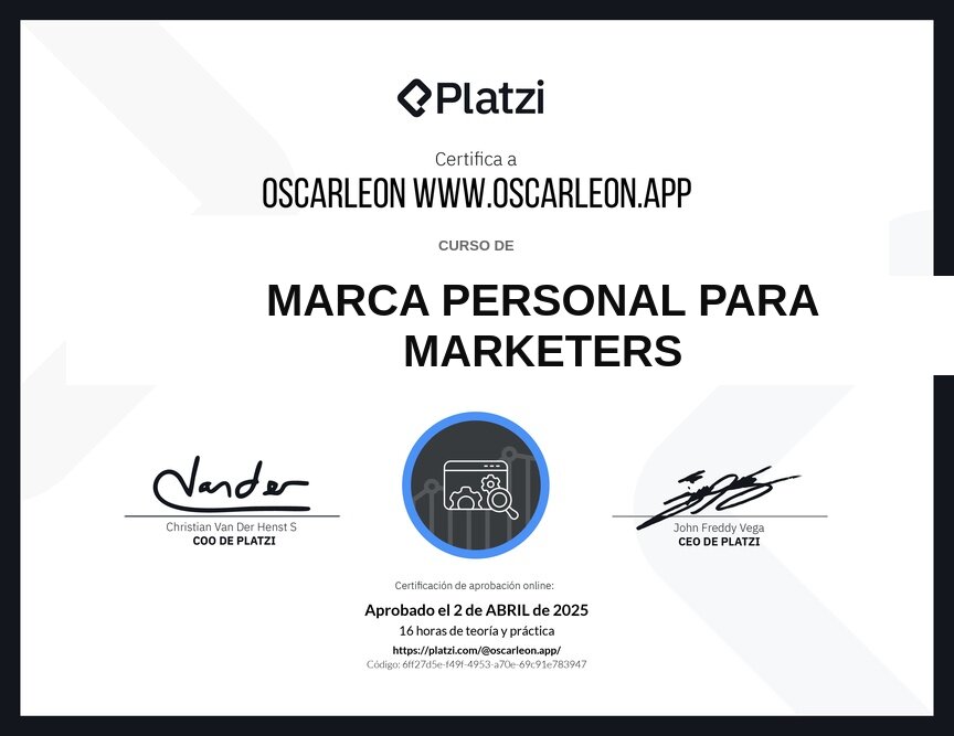 Marca Personal para Marketers