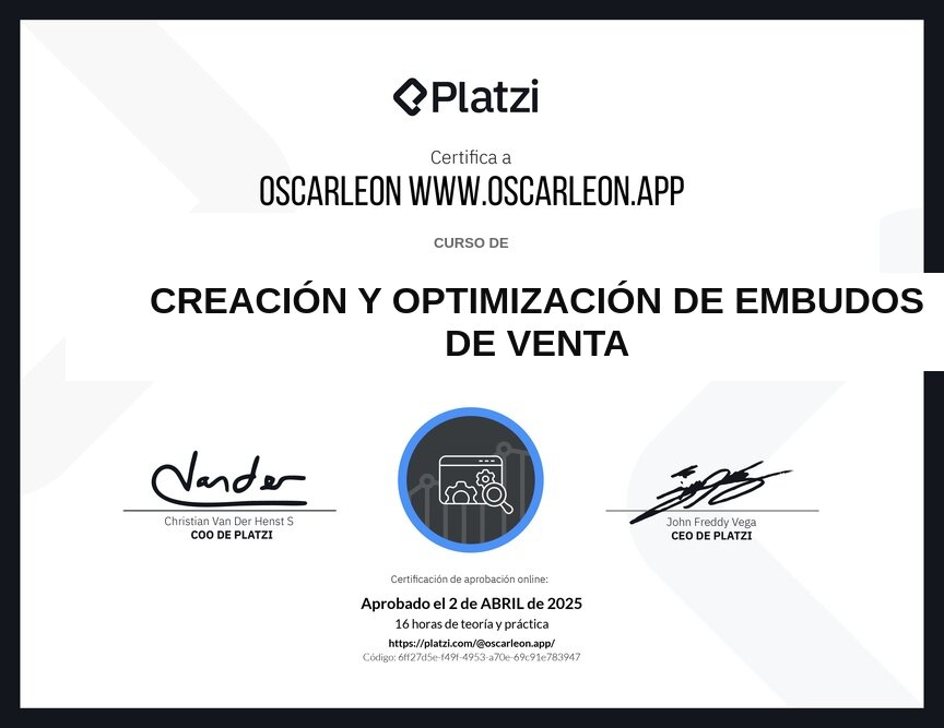 Creación y Optimización de Embudos de Venta