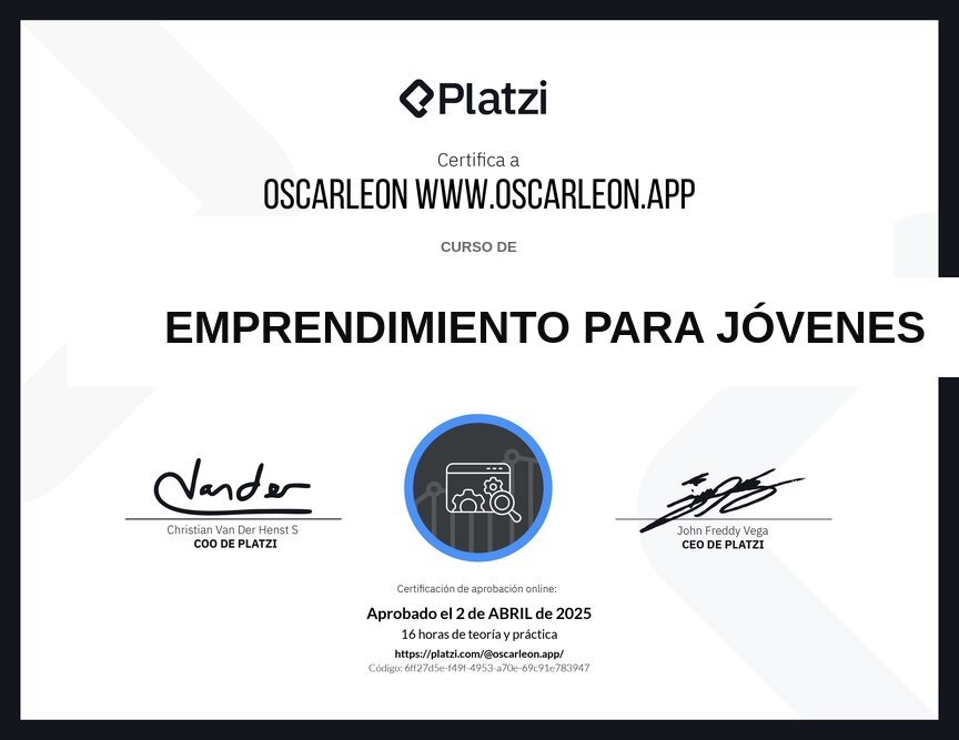 Emprendimiento para Jóvenes