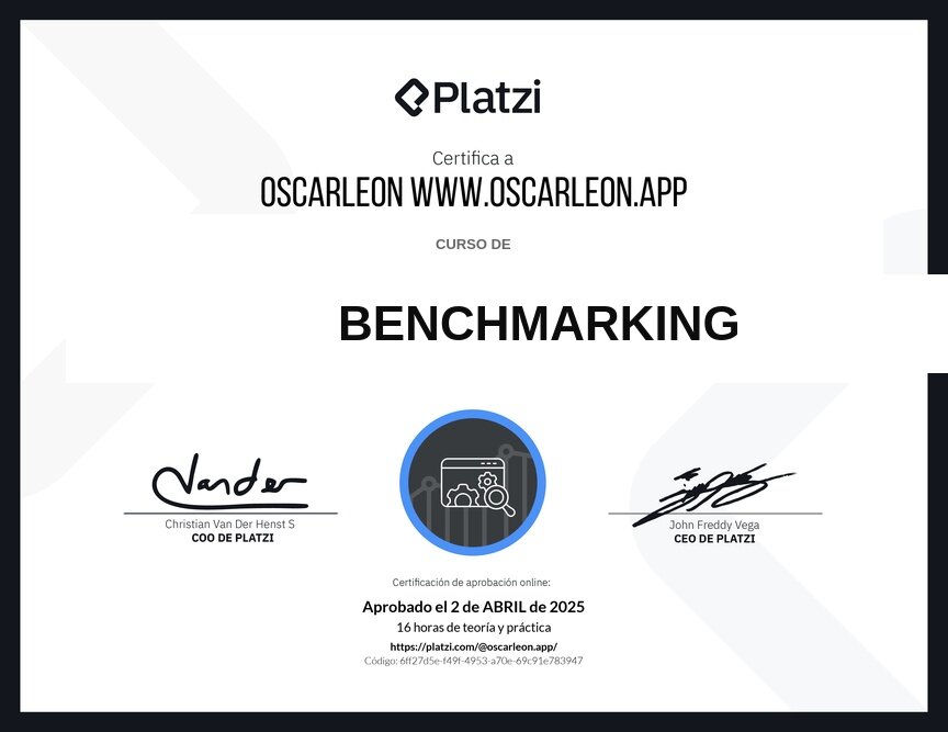 Benchmarking