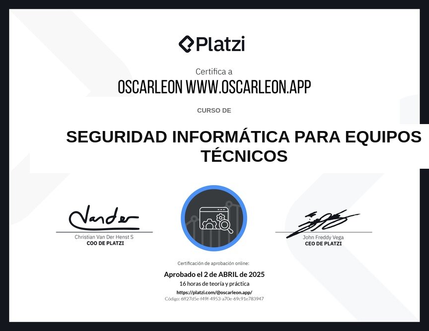 Seguridad Informática para Equipos Técnicos