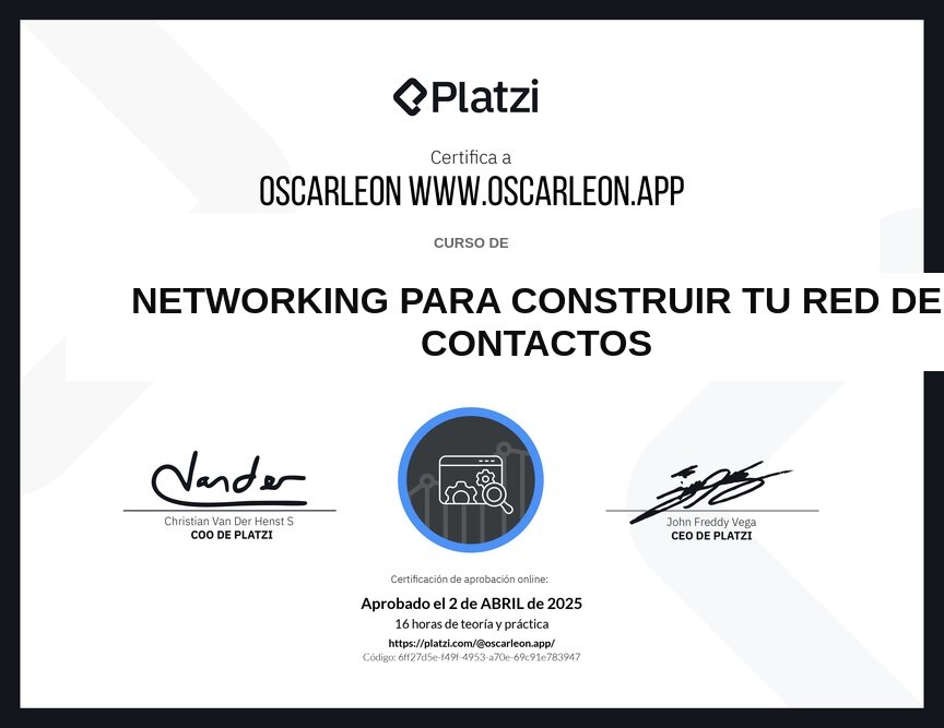 Networking para Construir tu Red de Contactos