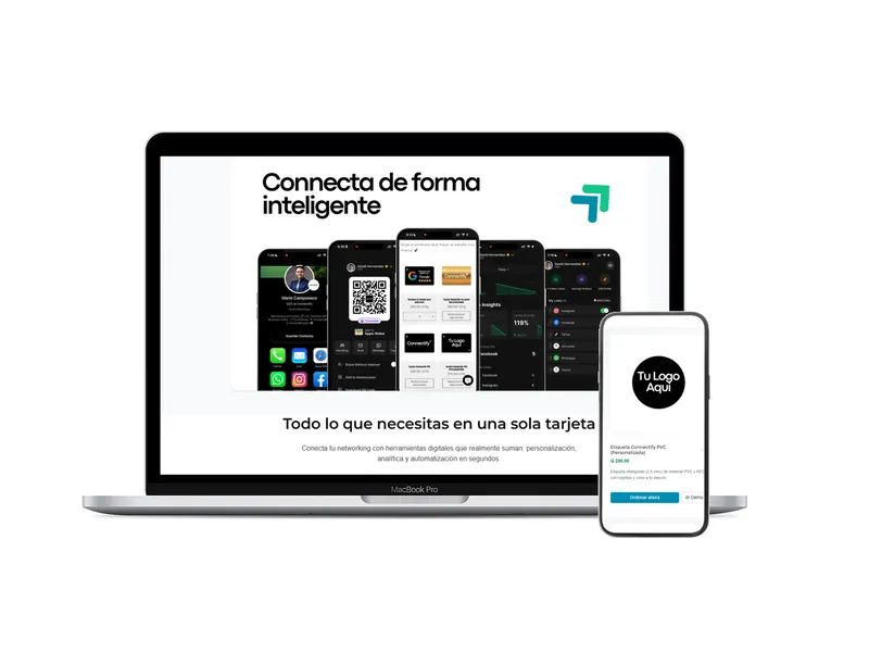 Plataforma de Tarjetas Digitales NFC & QR