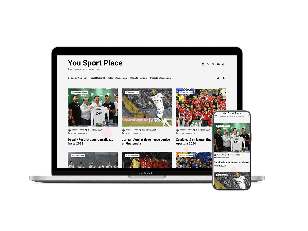 Blog Deportivo WordPress