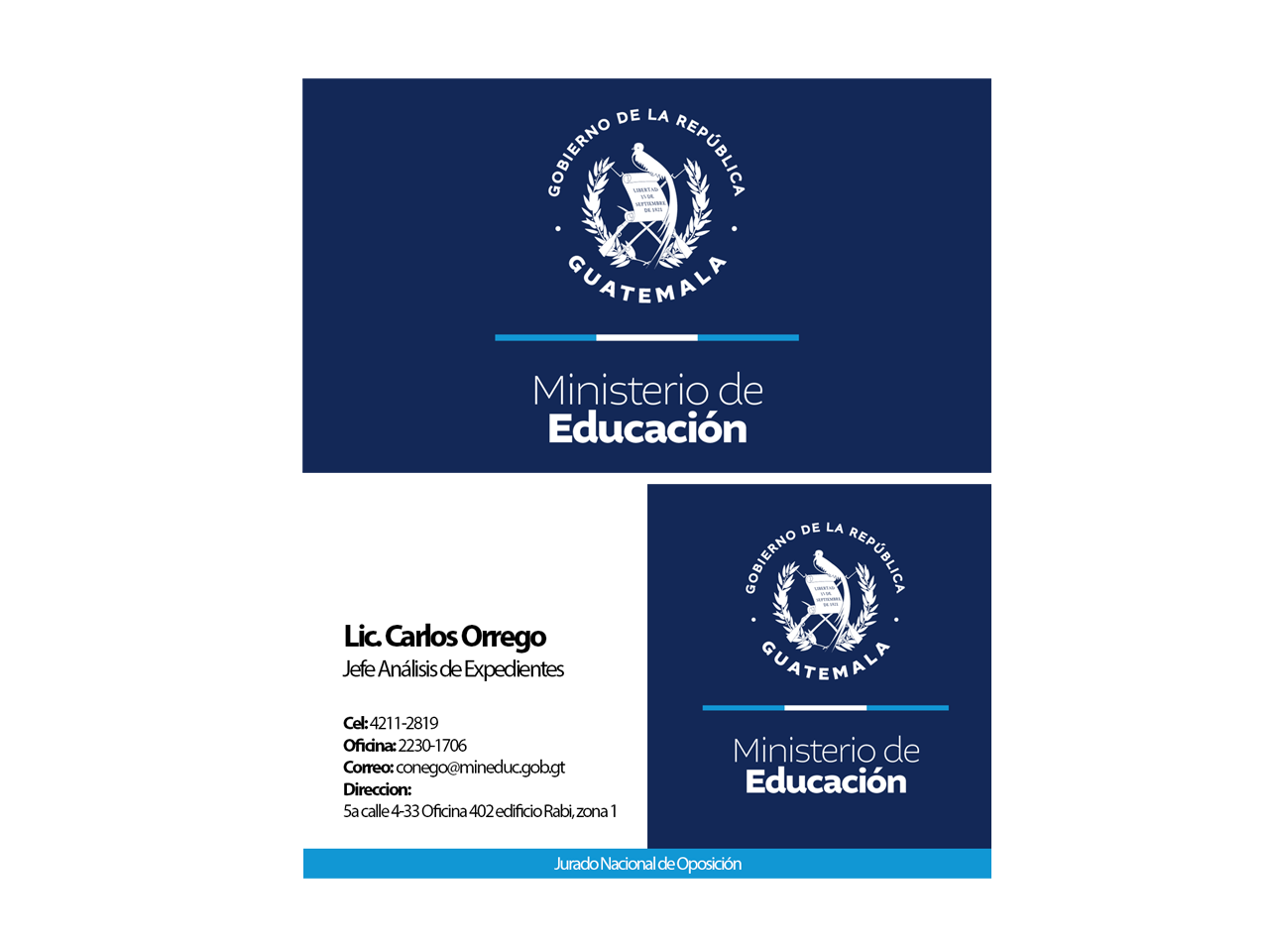 Diseño de Tarjeta de Presentación