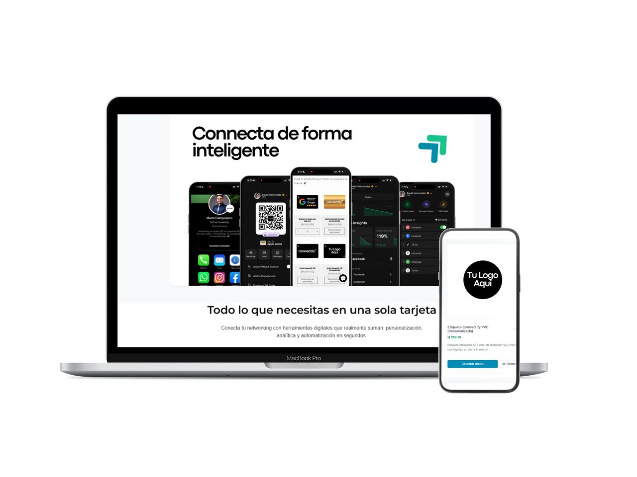 Plataforma de Tarjetas Digitales NFC & QR